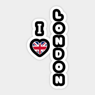 I Love London Sticker